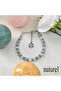 Aquamarine Natural Stone 6mm Bracelet - 2