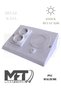Under Cabinet Socket – Kitchen Countertop Socket with Led Light |   3W White Light (White Case)