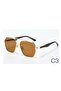Unisex Metal Framed Uv400 Protected Sunglasses Es221