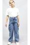 Girls Boys Jean Cargo Jeans Pants - 7