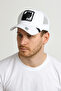 White Sports Hat Unisex Model Adjustable - 3