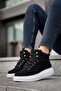 Kb-0994 Kuback Black Suede High Sole Men's Ankle Boots - 3