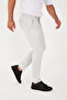 Comfortable Slimfit Men's Jogger – Light Gray Seasonal Iron-Free Cool Fabric Trousers - 5