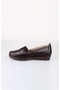 Edik Daily and Mother's Shoes Genuine Leather Lining Heel Cushioning System M138 Brown - 2