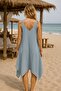 Muslin Asymmetrical Dress - for Beach and Daily Use - 2