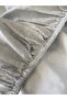 Elastic Sheet Single Duvet Cover Set Youthful Snow Pattern Winter Gray 4 Pieces - 5