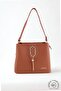 Original Armine Premium Quality Women's Shoulder and Hand Bag Suitable for Daily Use 361 Taba - 4