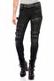 Wd383 Ripped Biker Style Skinny Jean Trousers - 3