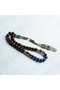 Certified Lapis Lazuli, Smoky Quartz, K. Gözü, Lal Taşı Dragon Jasper 8 mm 33-Piece Capricorn Zodiac Rosary - 3