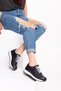 Genuine Leather Inside and Outside Anatomical Sole Sports Shoes Flf.444