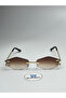 Cartyy V6 Coffee Sunglasses Gold Frame 55-18-139 Ekartman - 4