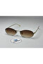 FENDYY COFFEE SUNGLASSES إطار بيضاوي زجاج بني ملون 52 بطاقة - 3