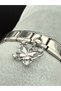 Zircon Stone Butterfly Figured Steel Charm and Italian Steel Bracelet I Special Boxed - 6