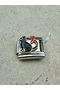Cat Themed Italian Bracelet Steel Charm - 2