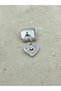 Zircon Stone Heart Italian Bracelet Steel Charm - 4