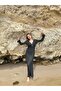 Black Transparent Beach Dress - 2