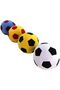 Yellow Navy Blue Fan Plush Ball Normal Size Safe and Fun for Children to Play at Home - 7