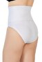 White Mi 2090 High Waist Slip Corset with Lace Front - 2