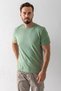 Men's Crew Neck Regular Fit T-Shirt Light Green - 25Y 2020 - 5