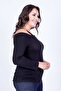 تي شيرت بياقة كارمن معلقة - 2