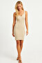 Women's Stone Knitwear Mini Dress SMT240 - 2
