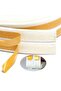 4 Meters White Pvc Joining Door Window Cold-Proof Leak-Proof Insulation Wick Adhesive 2X2=4 Mt - 6