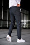 Men's Quality Stretchy Lycra Ankle Length Relaxed Fit Slim Fit Fabric Pants - 4