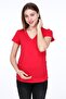3158-V V-Neck Short-Sleeved Maternity T-Shirt