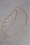 Oval Gold Buckle Chain Belt Women Belt Dress Belt Shirt Belt Coat Waist Belt Body Belt - 4