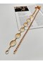 Oval Gold Buckle Chain Belt Women Belt Dress Belt Shirt Belt Coat Waist Belt Body Belt - 2