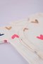 Heart Pattern 5-Piece Newborn Baby Girl Hospital Release Set - 4