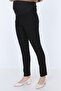 3506-Wrist Length Maternity Close-Fitting Office Fabric Trousers