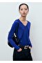 V-neck knitwear sweater