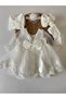 Baby Girl 0-6 Months Wedding Dress 5-Piece Mawlid Set Long-Sleeved Lace Dress - 3