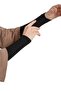 Practical Hijab Sleeve Combed Cotton Prayer Sleeve Plain Black - 2