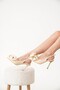 Lanso Satin Bow Detailed Heeled Shoes - 4