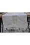 Special Design Raw Linen Cream Lace and Pompom Runner 45 X 150 - 3