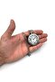 Vintage Retro Roman Numeral Embroidered Pocket Watch Silver - 5