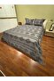 Boutique Chenille Oversized Bedspread Palace Anthracite - 4