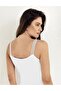 Women's Lycra Straps Lace Tank Top - 2