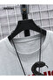 Stay Away Printed Cotton Men's Gray T-Shirt-Black Shorts Set - 4