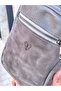 Genuine Leather - with Strap - Zippered - Crossbody Crossbody Bag 1008 - 5
