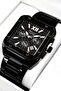 Function Men's Wrist Watch Steel Case & Steel Band Black Zmfer188