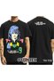 Jojo's Bizarre Adventures Part 9 Jodio Joestar Front Back Printed Unisex Black Tshirt