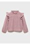 Blouse with Ruffles and Stripes - 2