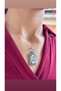 Steel Necklace Tarnish-Free Allah Writing Figured (2 Years Importer Guaranteed)
