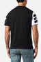 Varsity Embroidered T-Shirt Black-Gold - 4