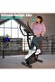 Upright Magnetic Bike EM-1570, 8 Resistance Levels, App Support, LCD & Pulse Sensor - 2