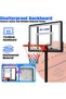 Kids Basketball Hoop EM-1884, Adjustable 1.08–2.10m with Steel Rim & Fillable Base, Indoor/Outdoor - 4