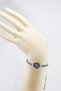 Smoked Colored Elevator Zircon Stone Evil Eye Bracelet, Gift Bracelet - 3